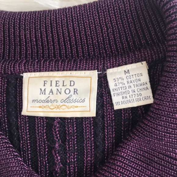 Vintage Field Manor Modern Classics Cardigan M - Picture 8 of 8